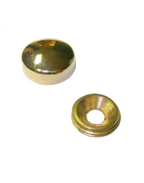 Vida Kapama Kapağı 20 Mm, Sarı - 10 Adet