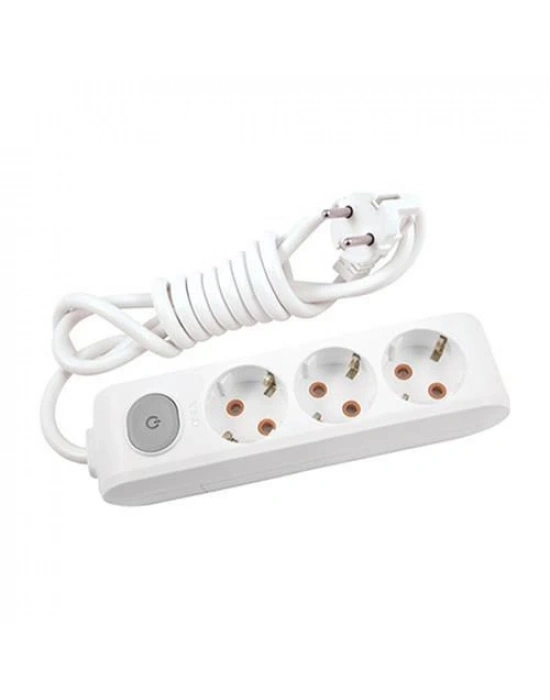 Viko Multi-let Kablolu Grup Priz 3 lü 2 Metre