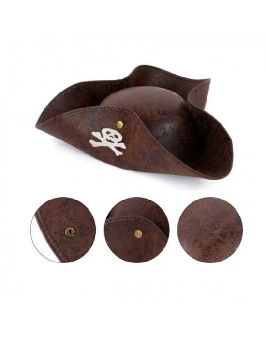 Vinleks Kaptan Jack Korsan Şapkası