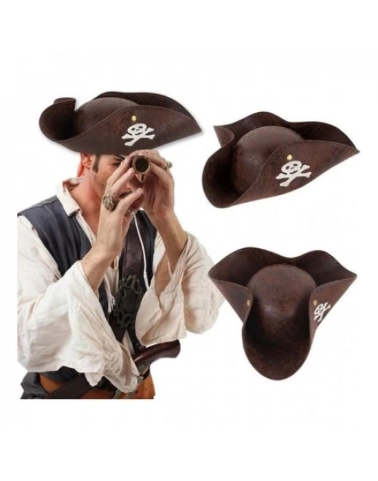 Vinleks Kaptan Jack Korsan Şapkası