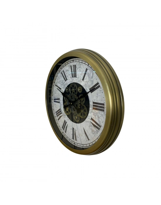 ® Vintage Aurea 60 Cm Çarklı Duvar Saati