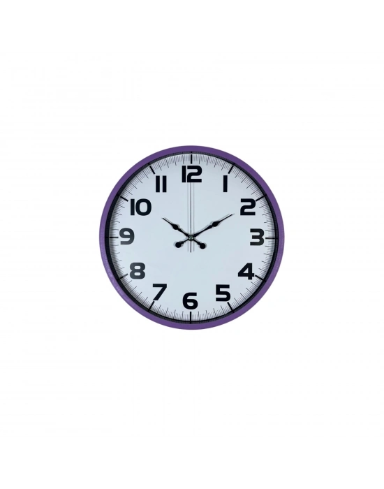 Violet Mor 36 Cm Standart Duvar Saati