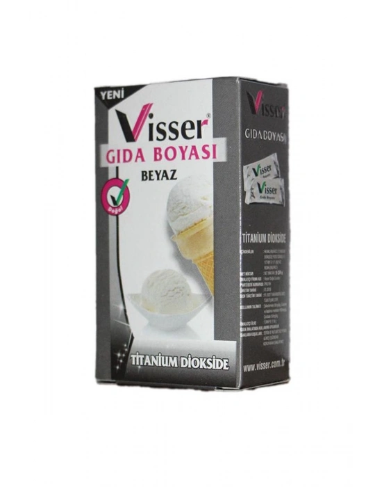 Visser Toz Gıda Boyası Beyaz