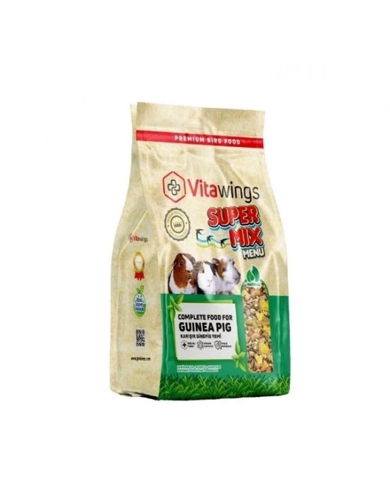 Vitawings Süper Mix Ginepig Yemi 800 Gr