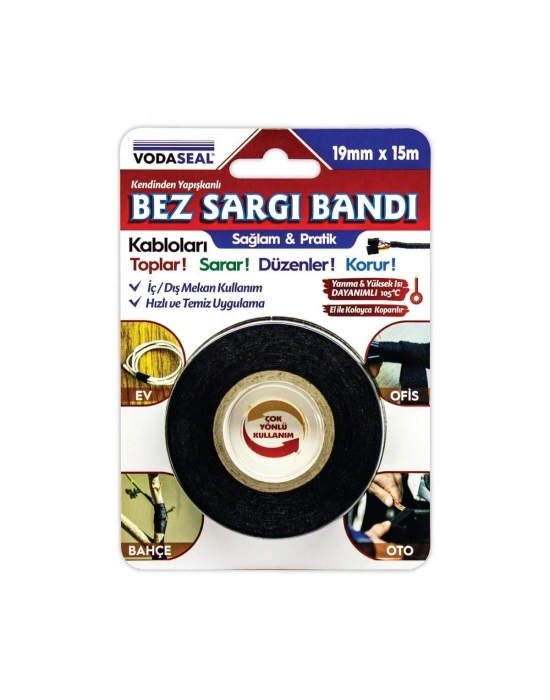 Vodaseal Bez Sargı Bandı 19 mm 15 Metre
