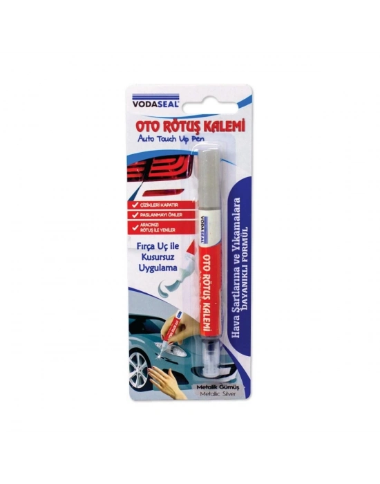 Vodaseal Oto Rötuş Kalemi Metalik Gümüş 5 ml