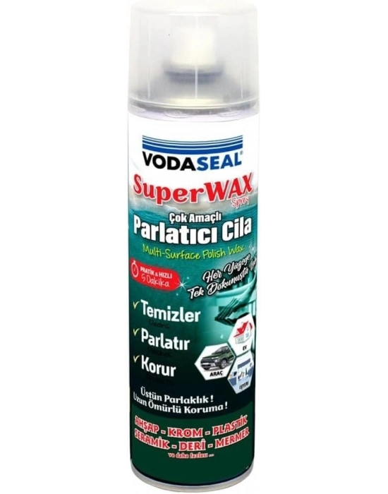 Vodaseal Süper Wax Çok Amaçlı Parlatıcı Cila 500 ml