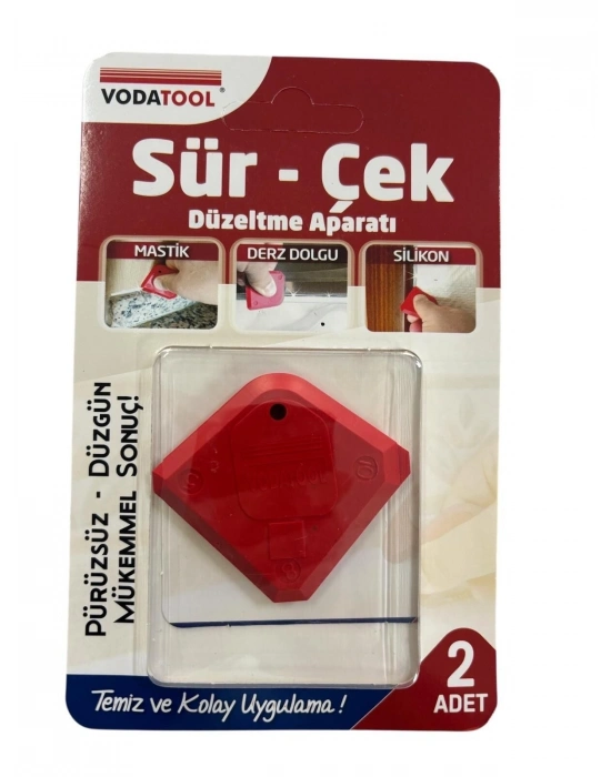 Vodatool Sür Çek Silikon Mastik Düzeltme Aparatı