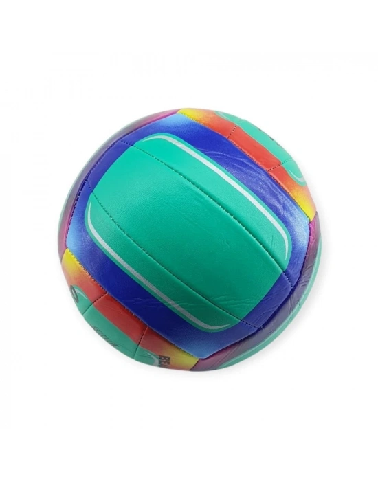 Voleybol Topu Desenli 280 gr - VB-810-YEŞİL