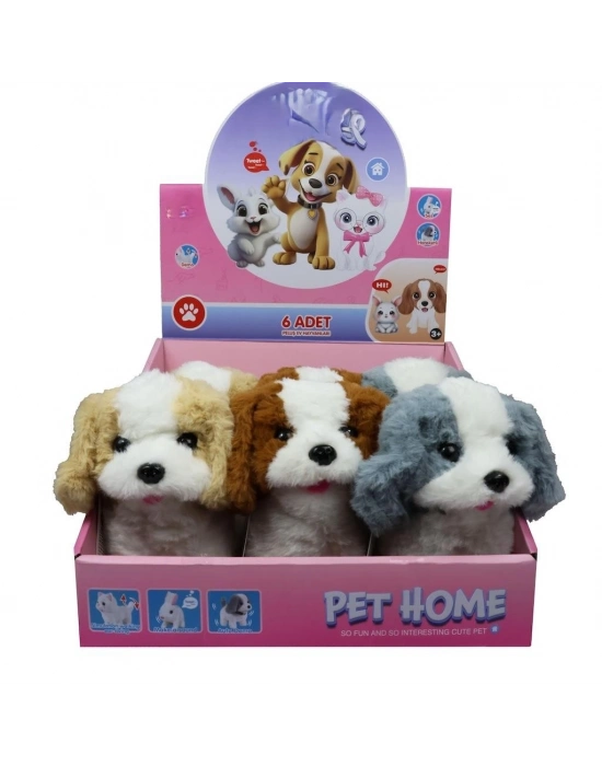 VRD10642 PELUŞ EVCİL KÖPEK SESLİ HAREKETLİ