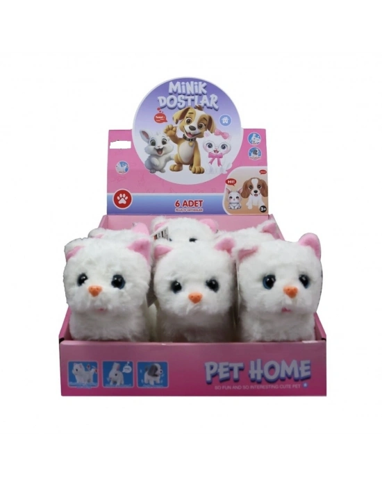 VRD10644 PELUŞ EVCİL KEDİ (SESLİ VE(adet fiyatıdır)