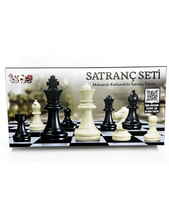 VRD10660 MIKNATISLI KATLANABİLİR SATRANÇ