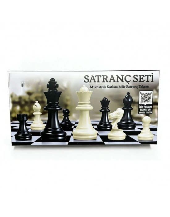 VRD10660 MIKNATISLI KATLANABİLİR SATRANÇ SET