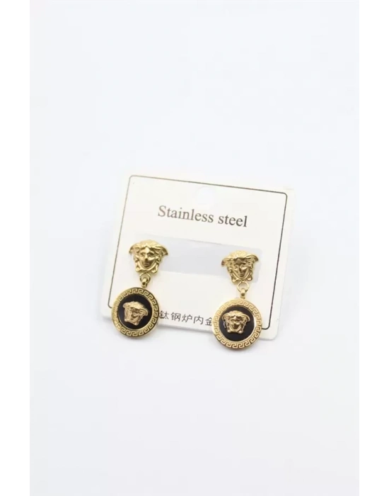 Vs Çelik Küpe - Siyah