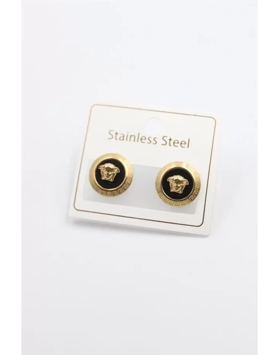 Vs Çelik Küpe - Siyah