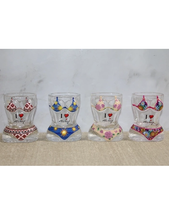 Vücut Tasarımı Cam Shot Bardak Alk4300