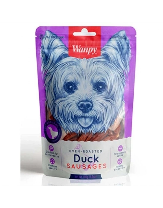 Wanpy Ördek Etli Sosis Köpek Ödül Maması 1 Adet 100 Gr