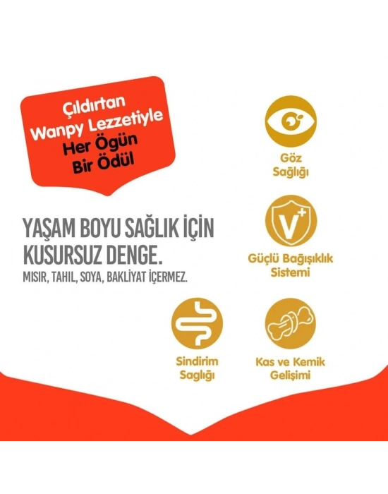 Wanpy Tavuklu Tahılsız Yetişkin Kedi Maması 1.5 Kg
