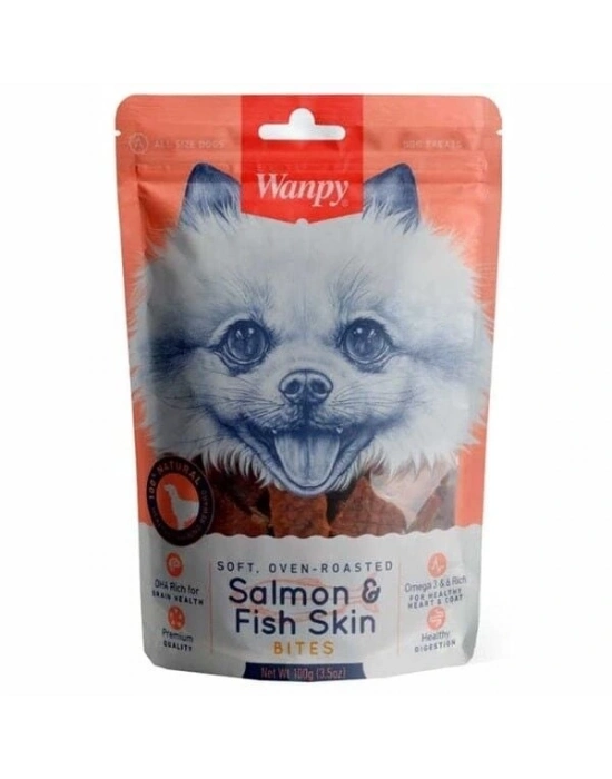 Wanpy Yumuşak Somonlu Köpek Ödül Maması 1 Adet 100 Gr