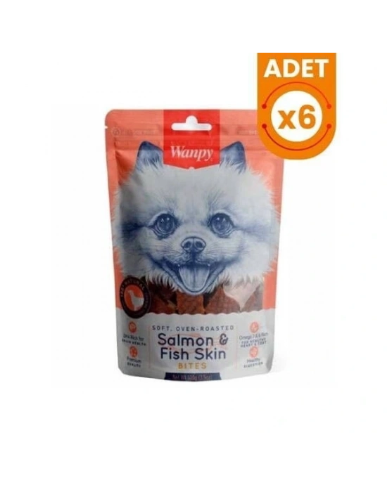 Wanpy Yumuşak Somonlu Köpek Ödül Maması 1 Adet 100 Gr