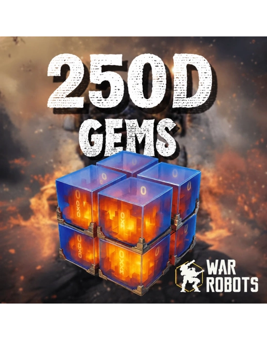 War Robots 250 D Gems