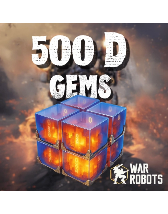 War Robots 500 D Gems