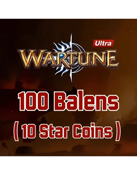 Wartune 100 Balens ( 10 Star Coins )