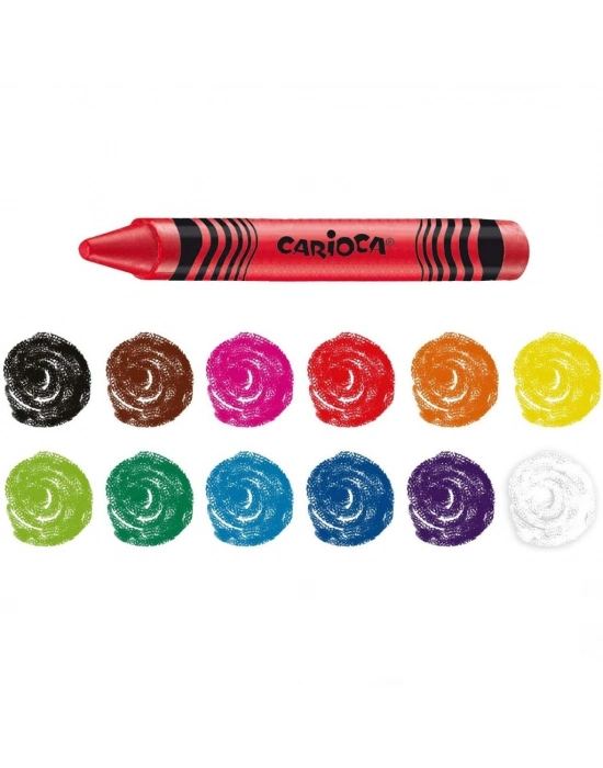 ®  Wax Yıkanabilir Pastel Boya Kalemi 12’li 42365