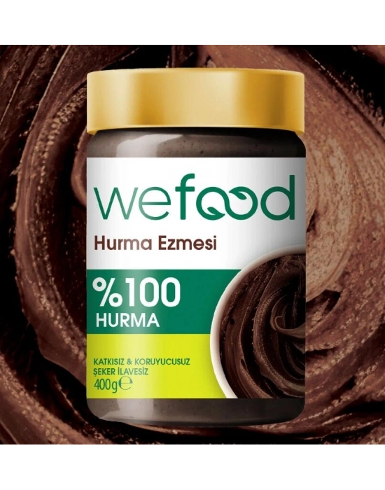 Wefood %100 Sade Hurma Ezmesi 400 Gr