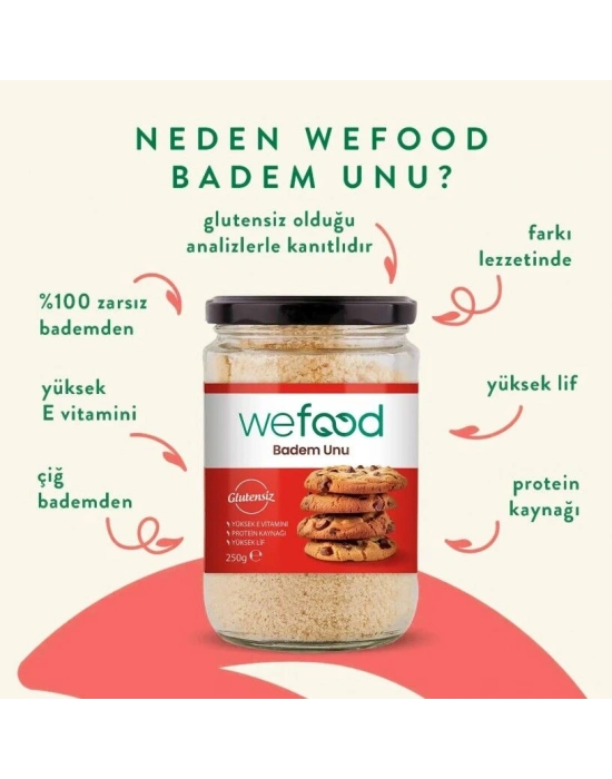 Wefood Badem Unu 250 Gr