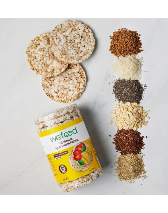 Wefood Çok Tahıllı Pirinç Patlağı 100 Gr