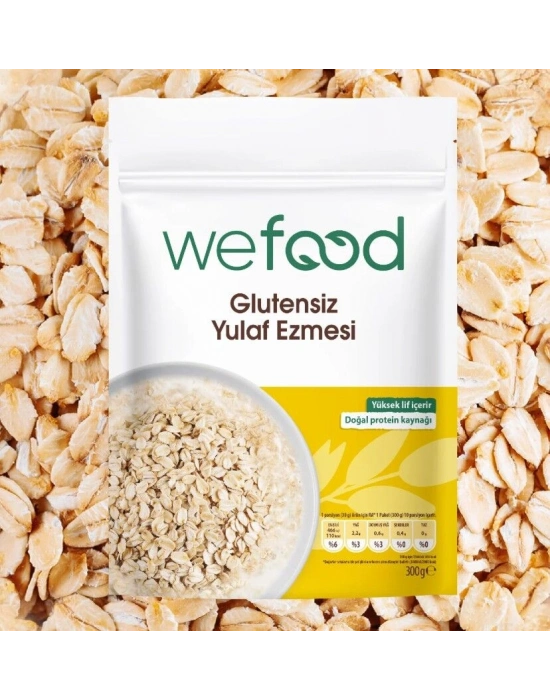 Wefood Glutensiz Yulaf Ezmesi 300 Gr