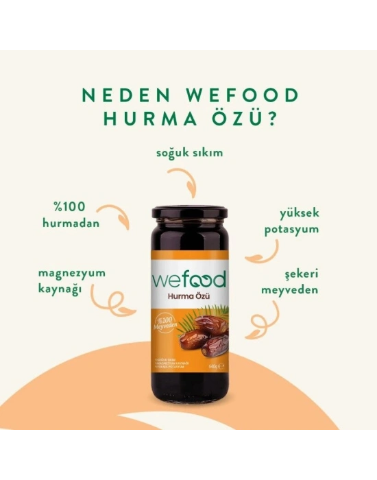 Wefood Hurma Özü 640 Gr