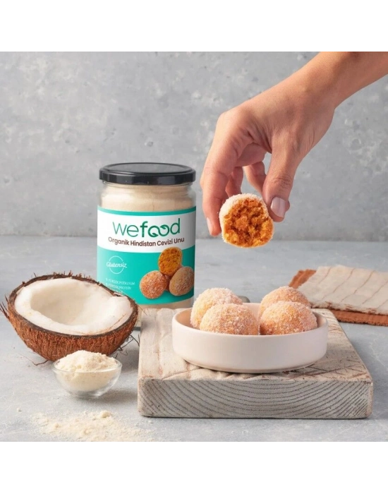 Wefood Organik Hindistan Cevizi Unu 320 Gr
