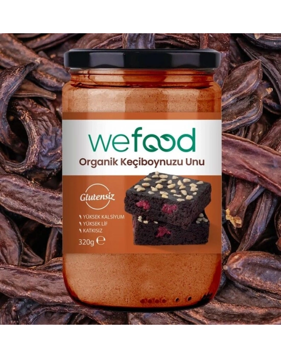 Wefood Organik Keçiboynuzu Unu 320 Gr