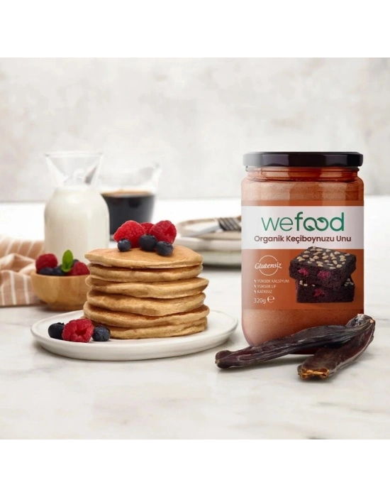 Wefood Organik Keçiboynuzu Unu 320 Gr