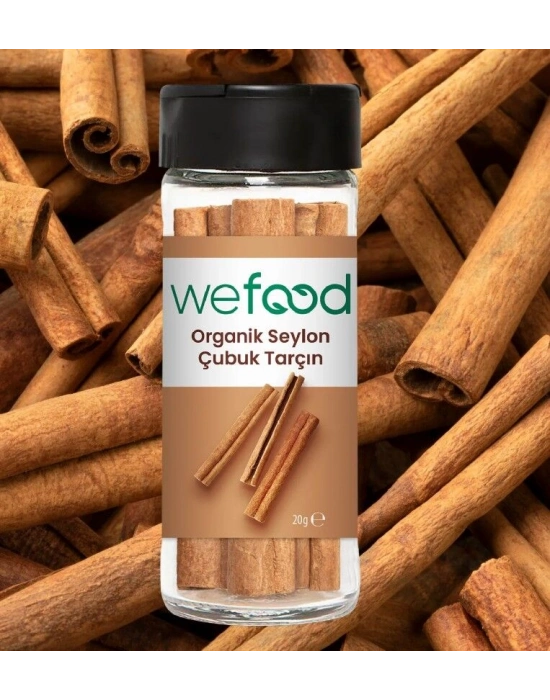 Wefood Organik Seylon Tarçın Çubuk 20 Gr
