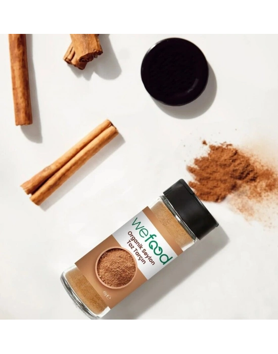 Wefood Organik Seylon Tarçın Tozu 45 Gr