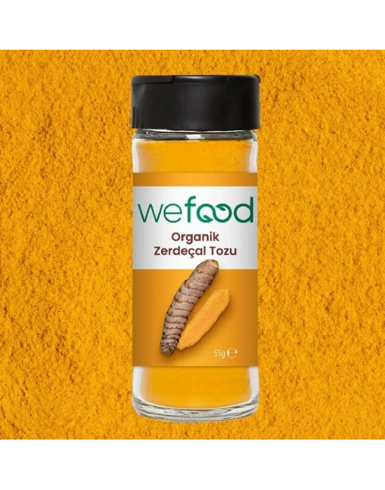 Wefood Organik Zerdeçal Tozu 55 Gr
