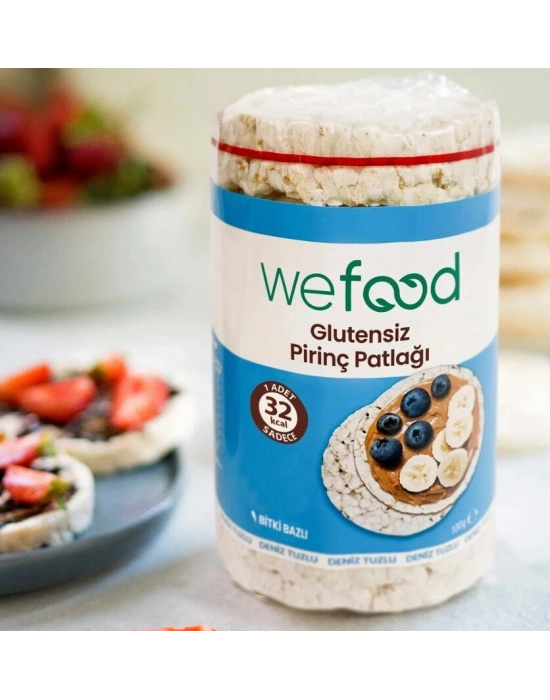 Wefood Pirinç Patlağı 100 Gr
