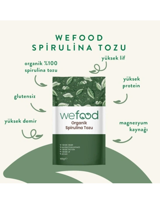 Wefood Spirulina Tozu 100 Gr