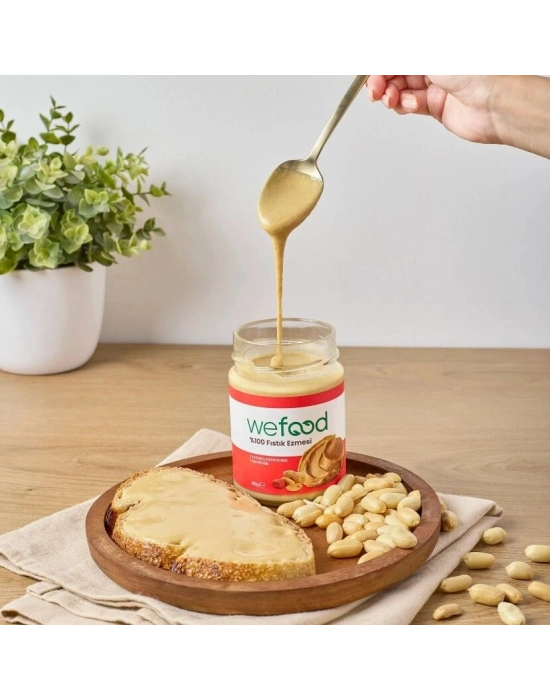 Wefood Yer Fıstığı Ezmesi %100 Sade 300 Gr