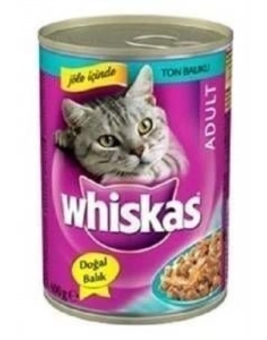 Whiskas Ton Balıklı Yetişkin Konserve Kedi Maması 1 Adet 400 Gr