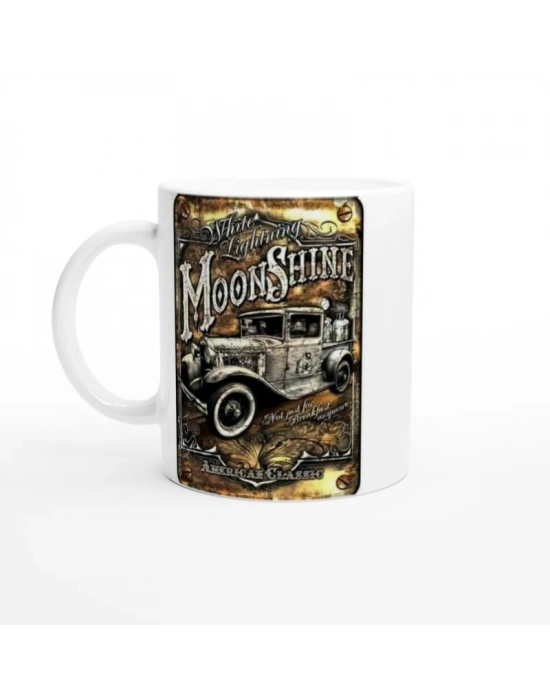 White Lightning Moonshine Kupa Bardak