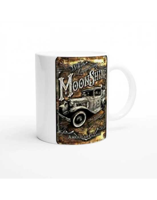 White Lightning Moonshine Kupa Bardak