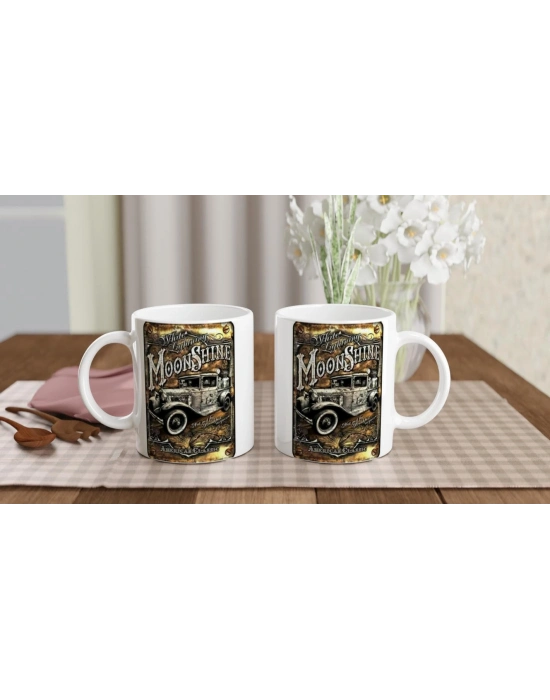 White Lightning Moonshine Kupa Bardak