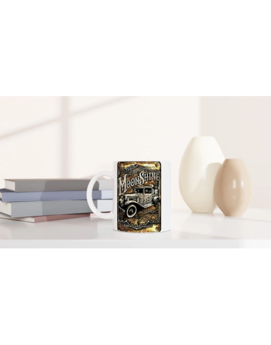 White Lightning Moonshine Kupa Bardak