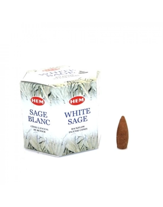 White Sage Aromalı Geri Akış Tütsü