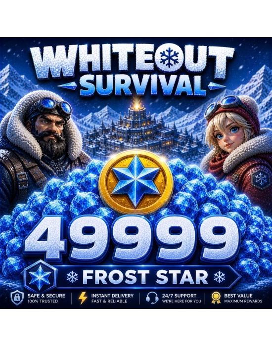 Whiteout Survival 49999 Frost Star