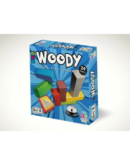 Woody Ahşap 3 Boyutlu Geometrik Zeka Oyunu